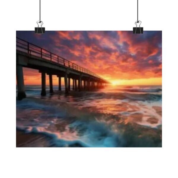 Deerfield Beach Pier Poster