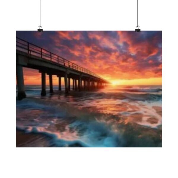 Deerfield Beach Pier Poster - Image 9