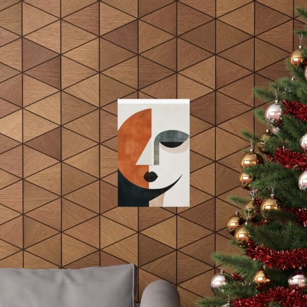 Curve of Thought Abstract Art (Poster) - Image 8