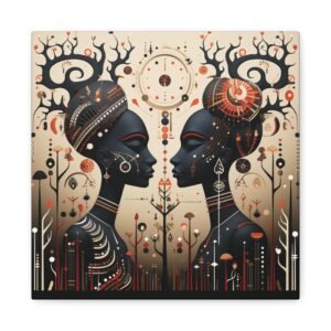 The Garden of Ancestral Fire (Canvas)